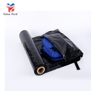 Yalan Pack campione gratuito articoli schermanti a caldo pellicola avvolgente di tensione industriale pellicola estensibile nera - Product Image 4