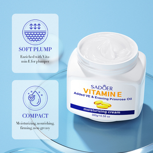 Crème de beauté nourrissante pour le visage SADOER 300g, huile d'onagre jour et nuit, vitamine E, pour femme - Product Image 3