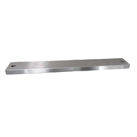Service de fraisage CNC sur mesure, barre plate en acier inoxydable, bande de connexion mécanique usinée CNC, perçage, pièces usinées CNC