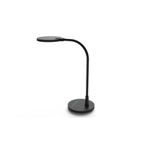 Lampe de bureau LED minimaliste nordique, bras flexible réglable, lumière protectrice pour les yeux, commande tactile pour l'étude et le bureau à domicile