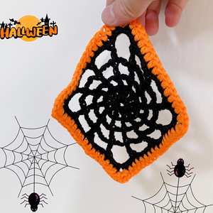 Sottobicchiere Intrecciato a Forma di <span class=keywords><strong>Ragnatela</strong></span> in Cotone, Ideale per Tavoli di Feste di Halloween <span class=keywords><strong>e</strong></span> Regalo per Nuova Casa - Product Image 5