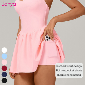 Robe de sport Janya pour femme, dos nu, anti-transpiration, respirante, pour la course, le tennis, le golf et le fitness - Product Image 3