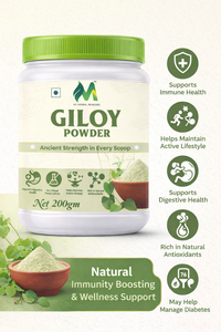 Extracto de Planta de Giloy en Polvo Puro, Suplemento Herbal Natural para Reforzar la Inmunidad, Desintoxicar el Hígado y Mejorar el Bienestar General - Product Image 5