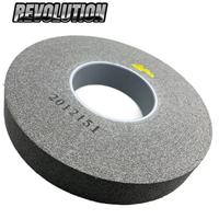 Roue de finition convolue EXL 8S PRO 6x1x1 pour le polissage et l'ébavurage des métaux aéronautiques