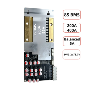 Placa de Protección de Batería LiFePO4 de Iones de Sodio 8S 3.2V 25.6V 100A 200A 400A con Balanceo Activo 5A para Almacenamiento de Energía Solar - Fabricante - Product Image 1