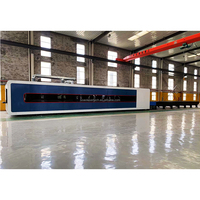 Máquina de corte por láser de fibra de 3kw 6kw 8kw con plataforma doble 3015 4020 6020 10mm 20mm Metal acero cobre latón Cnc cortador láser