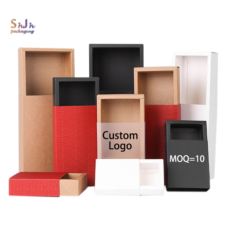 New Kraft Small Packing Box Custom High Quality Display Perfume Packaging Box