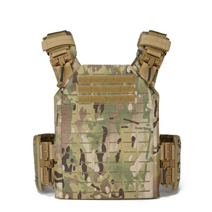 Gaf Nieuwe 1000d Nylon Waterdichte Custom Vest Verstelbare Plaat Drager Tactische Uitrusting Met Velcro Achterpaneel - Product Image 3