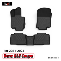 Tapis de voiture TPE sur mesure pour Mercedes-Benz GLE Coupé 2021-2023 Maroc 5 places Luxe Double couche