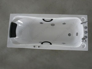 <span class=keywords><strong>Baignoire</strong></span> rectangulaire en acrylique onyx moderne écologique à trois pièces pour l'intérieur, 150x70 - Product Image 3