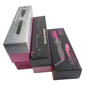 Custom Printing Luxe Flat Iron Stijltang Hot Kam Gegolfd Papier Dozen - Product Image 5