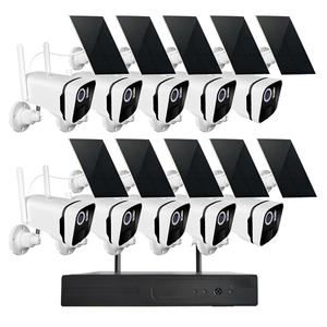 10 шт., уличная беспроводная аккумуляторная камера 4 Мп, 10 дюймов - Product Image 1