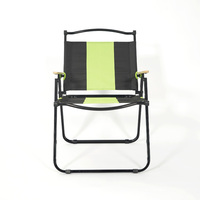 Outdoor Metallrohr Klapp Oxford Stoff Modernes Design Quadratische Form Tragbarer Picknicks tuhl Kermit Stuhl