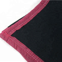 Couverture en tissu éponge de laine personnalisée à rayures, confortable, durable, légère, couvre-lit multi-usages, textile de maison