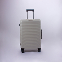 Nouveau style d'affaires de luxe Valise à roulettes Bagages de voyage Valise de cabine en PC Ensemble de bagages de cabine élégant et tendance
