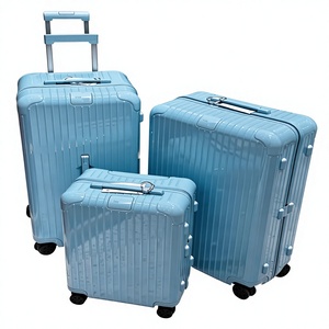 Ensemble de bagages à roulettes en néoprène essentiel, <span class=keywords><strong>valise</strong></span> cabine résistante à l'eau de 20 pouces avec serrure <span class=keywords><strong>TSA</strong></span>, 4 roues pivotantes pour les voyages des femmes - Product Image 5