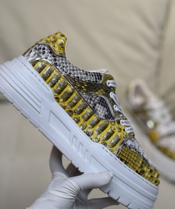 Cómodas Zapatillas Deportivas de Piel de Pitón con Suela Gruesa – Estilo Urbano Casual para Hombre, para Uso Diario y Actividades Ligeras - Product Image 5