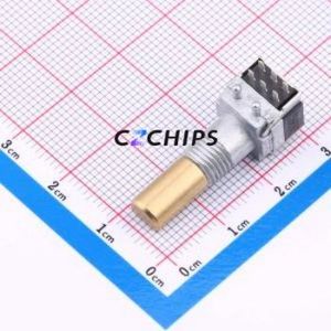 ED103160-FB19.5C7.0-A16-1006 Rotary Encoder Through hole Component (THT) Switch - Product Image 1