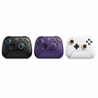 Control de Juego Inalámbrico 8BitDo Ultimate 2 con Base de Carga, Joystick TMR, Bluetooth 2.4GHz para PC, Steam Deck y Android