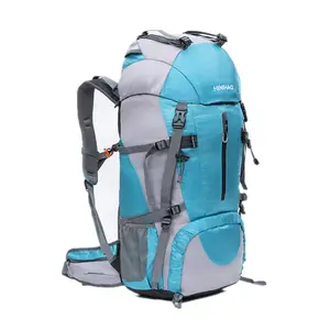 Mountain Land Waterproof Camping And Hiking Backpack Outdoor Laptop School Travel Hiking Backpack Bag