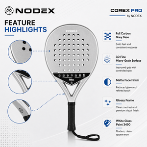 Raquetas de Pádel con Cabeza de Control Extra, Personalizadas al por Mayor, OEM 2026, Forma Redonda Premium, Núcleo de Espuma EVA de Calidad Inigualable - Product Image 3