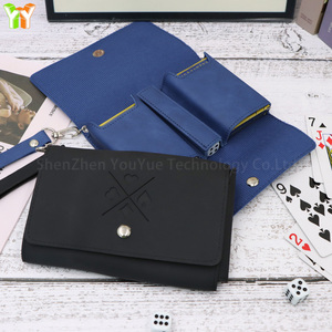 Scatole in Pelle PU per Carte da Gioco, <span class=keywords><strong>Contenitore</strong></span> per Conservazione, Custodia per Carte da Poker, <span class=keywords><strong>Scatola</strong></span> per <span class=keywords><strong>Giochi</strong></span> da Tavolo - Product Image 4