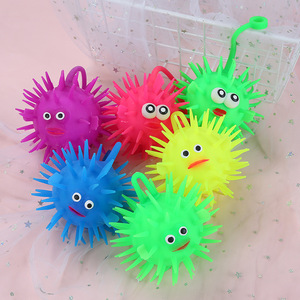 Jincan Pelota de Goma Suave con Luz Intermitente de Erizo Pequeño Unisex, Juguete con Luz para Niños de 5 a 7 Años, Venta al por Mayor de Fábrica para Niños y Niñas - Product Image 2