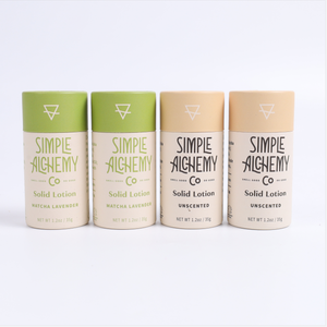 หลอดกระดาษรีไซเคิลแบบกดขึ้นพร้อมพิมพ์ลายตามสั่ง สำหรับใส่ผลิตภัณฑ์ระงับกลิ่นกายแบบแท่งจากพืช และผลิตภัณฑ์กันแดดแบบแท่ง - Product Image 2