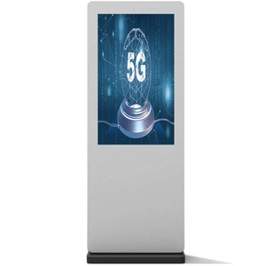 Hot bán 43inch quảng cáo không thấm nước <span class=keywords><strong>kiosk</strong></span> hai mặt ngoài trời kỹ thuật số biển LCD hiển thị cho sân bay - Product Image 1