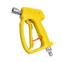 Pistolet de lavage de voiture électrique haute pression 4500 psi moderne NBT avec lance courte pivotante intégrée autobloquante de 3/8 pouce et déclencheur