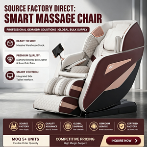 Professional Deep Tissue Chair 4D Mechanism Track <b>Zero</b> <b>Gravity</b> <b>Recliner</b> with Foot Spa - Product Image 1