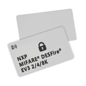 NFC rfid卡信息保护票务ISO/IEC 7816 MIFARE DESFire EV3 RFID智能卡