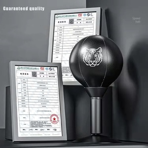 Logotipo personalizado mesa de escritorio de pie PU Material Punch Ball <span class=keywords><strong>Boxeo</strong></span> Reflex Training Water MMA Gym Relief Sacos de arena Sacos DE <span class=keywords><strong>BOXEO</strong></span> - Product Image 6