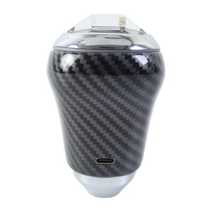 Crystal Gear <b>Knob</b> Toyota 12mm Universal LED <b>Shift</b> Head Carbon Fiber Car Modification - Product Image 2