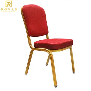 Wholesale hotel good quality stacking gold used banquet wedding chairs for event