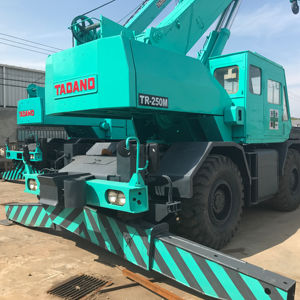 90% Kondisi Baru 25 Ton Crane Truk Bekas Tadano TR250M Crane Hidrolik Mobile Crane Segala Medan TR250 - Product Image 1