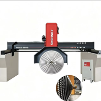 Machine de découpe de pierre infrarouge pour carrière, blocs de marbre et granit, 22 kW, 380 V/50 Hz, longueur maximale 2500 mm, marque SPEEDONE