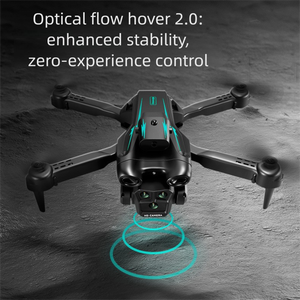 Nouveau produit transfrontalier S19 Drone à trois caméras Photographie aérienne Évitement des obstacles Quadricoptère pliable Télécommande - Product Image 4