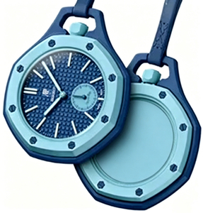 <span class=keywords><strong>Reloj</strong></span> Colgante Personalizado OEM ODM, Última Moda, Correa de Silicona, <span class=keywords><strong>Reloj</strong></span> de Bolsillo Analógico de Cuarzo, Correa de Cuero, Unisex - Product Image 5