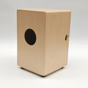 Grand <span class=keywords><strong>Cajon</strong></span> en Bois de Bouleau avec Peau de <span class=keywords><strong>Percussion</strong></span>, Instrument à Main pour Adultes, Enfants et Débutants, Style Assis, Tambour à Frapper à la Main - Product Image 5