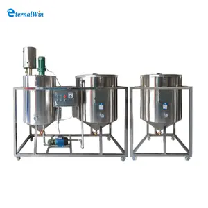 Equipamento de refinação de óleo de palmeira/máquina de inverno de grau alimentício/máquina de fosca cruda da palma