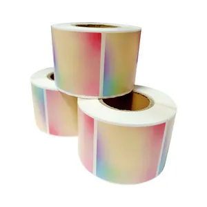 Custom rainbow pattern thermal small thermal paper roll suitable for thermal printers