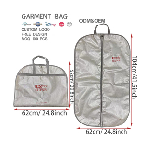 Bolsa para ropa, fabricante personalizado, respetuoso con el medio ambiente, bolsa transparente plegable para el polvo con logotipo, <span class=keywords><strong>precio</strong></span> <span class=keywords><strong>de</strong></span> fábrica para ropa - Product Image 5