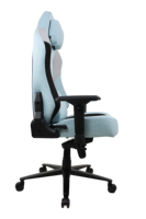Fauteuil de gaming inclinable moderne style course, dossier haut, construction en acier, accoudoirs 3D réglables, vérin à gaz 3 positions pour