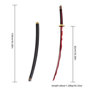Katana miniature japonaise Rivers of Blood pour cosplay et collection - Product Image 1