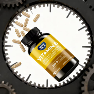 OEM/ODM Capsules de soutien cellulaire énergétique à la vitamine B pour adultes L-Arginine L-Taurine pour le soulagement du stress et le soutien immunitaire 60 capsules par - Product Image 5
