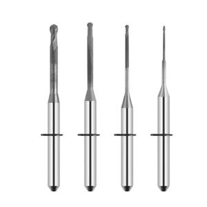 Frese CNC per Laboratorio Dentale VHF con Rivestimento Diamantato per Dischi in Zirconia/Lega/PMMA/Cera, Punte per Fresatura <span class=keywords><strong>CAD</strong></span>/<span class=keywords><strong>CAM</strong></span> con 500 Denti - Product Image 1