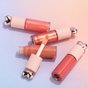 MLM maquillaje personalizado lindo corazón tapa rosa líquido lápiz labial mate impermeable cosméticos naturales alto pigmento mate líquido lápiz labial - Product Image 3