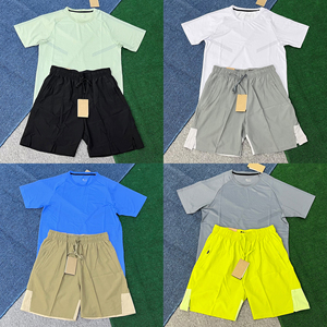 Conjunto Deportivo de Fútbol de Manga Corta al por Mayor, Uniforme de Entrenamiento de Fútbol, Maillot de Foot, Conjuntos de Camisetas de Entrenamiento de Fútbol para Hombre - Product Image 1