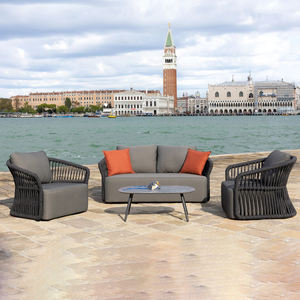 كرسي خارجي من سبائك الألومنيوم مقاوم للماء واقي من الشمس للحديقة والفناء والشرفة والاستخدامات العامة الترفيهية ، - Product Image 3